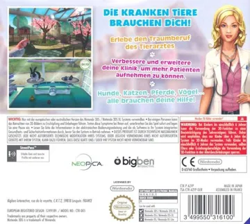Animal Hospital (Europe)(En,Ge) box cover back
